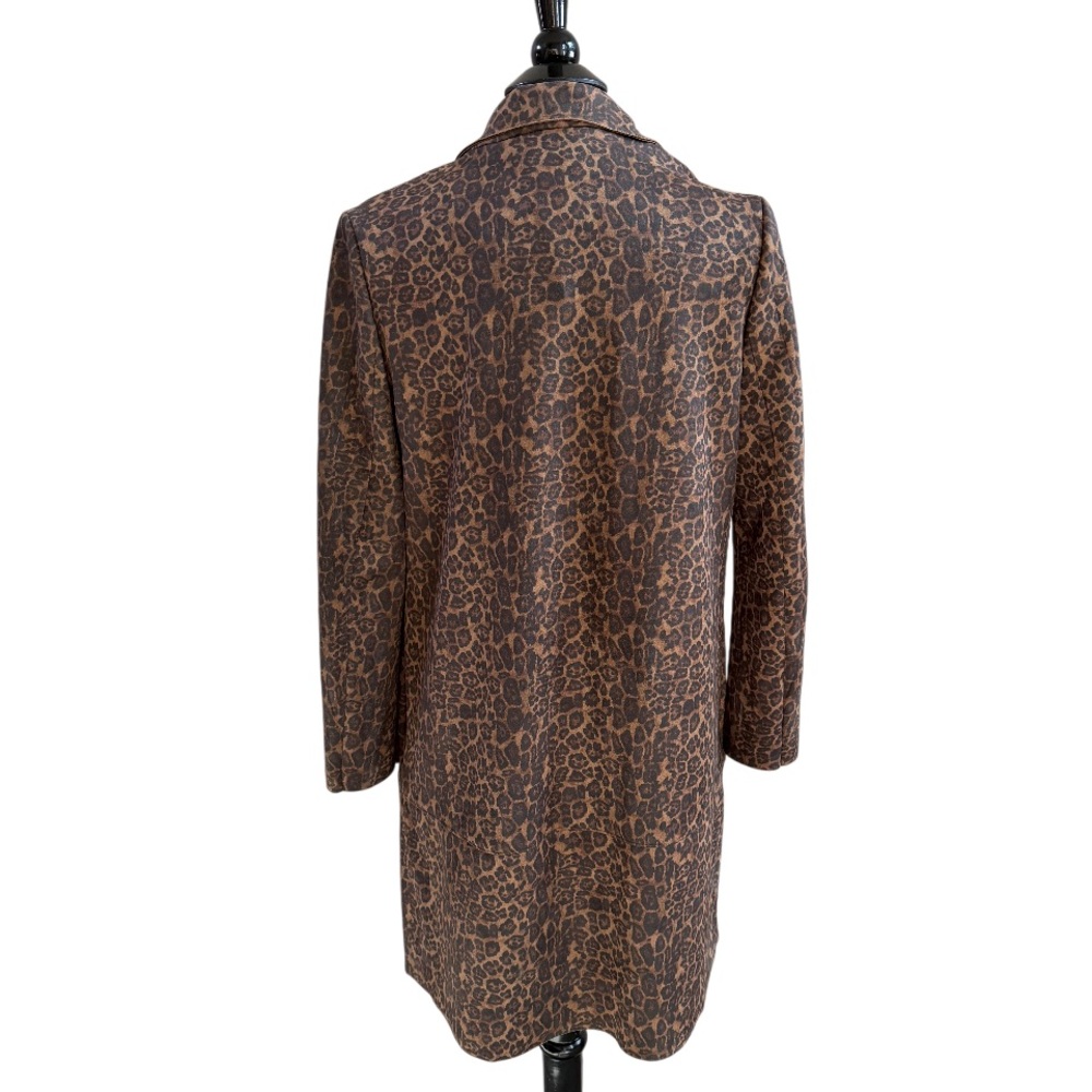 Magaschoni Cheetah Faux Leather Jacket - Picture 2 of 3